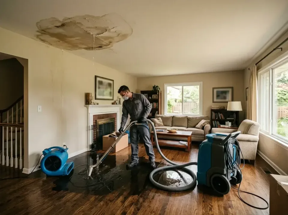 attic-pipe-burst-ceiling-drip-008 — frequently asked questions, Water Damage Restoration & Carpet Care in Edgerton, WI